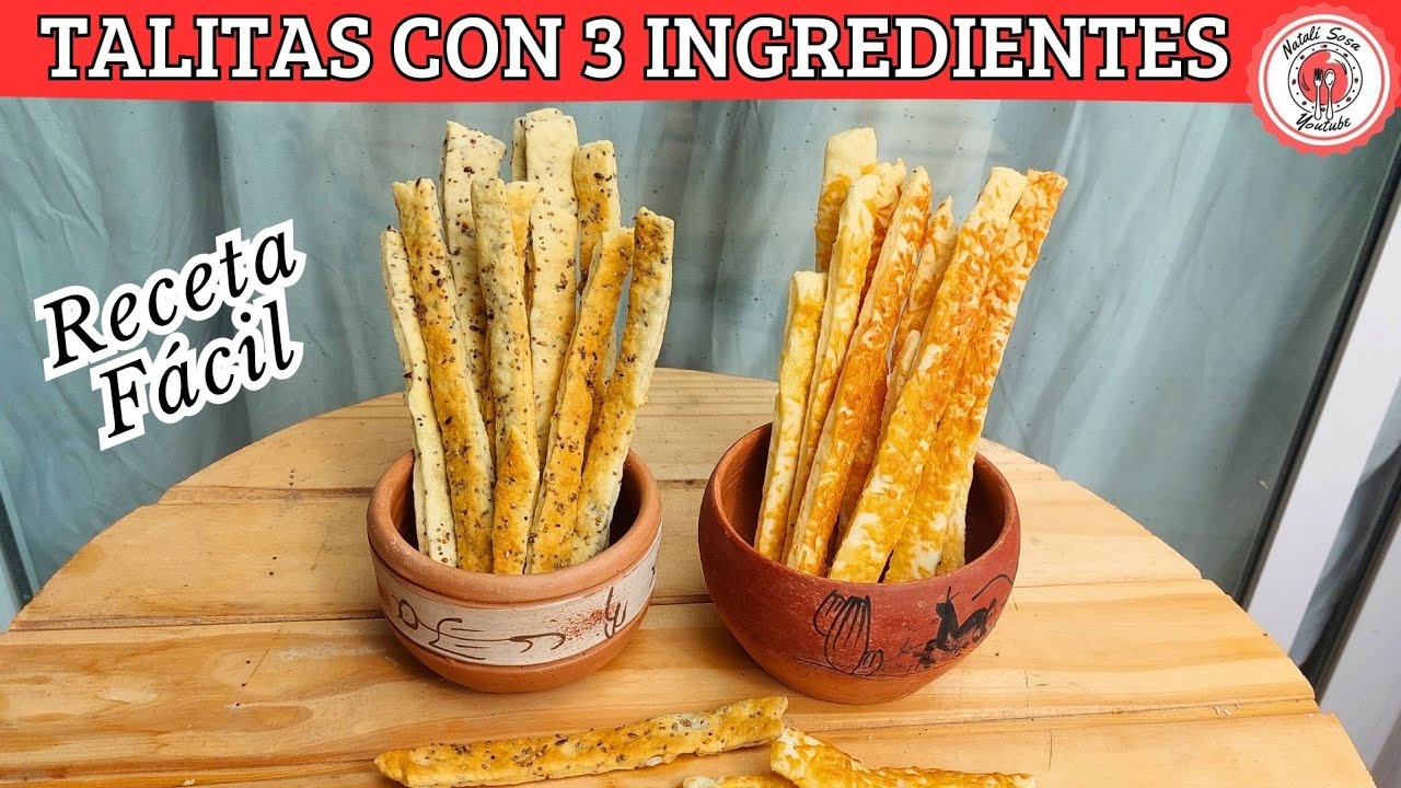 Te enseño mi receta de TALITAS RÁPIDAS DE HACER!