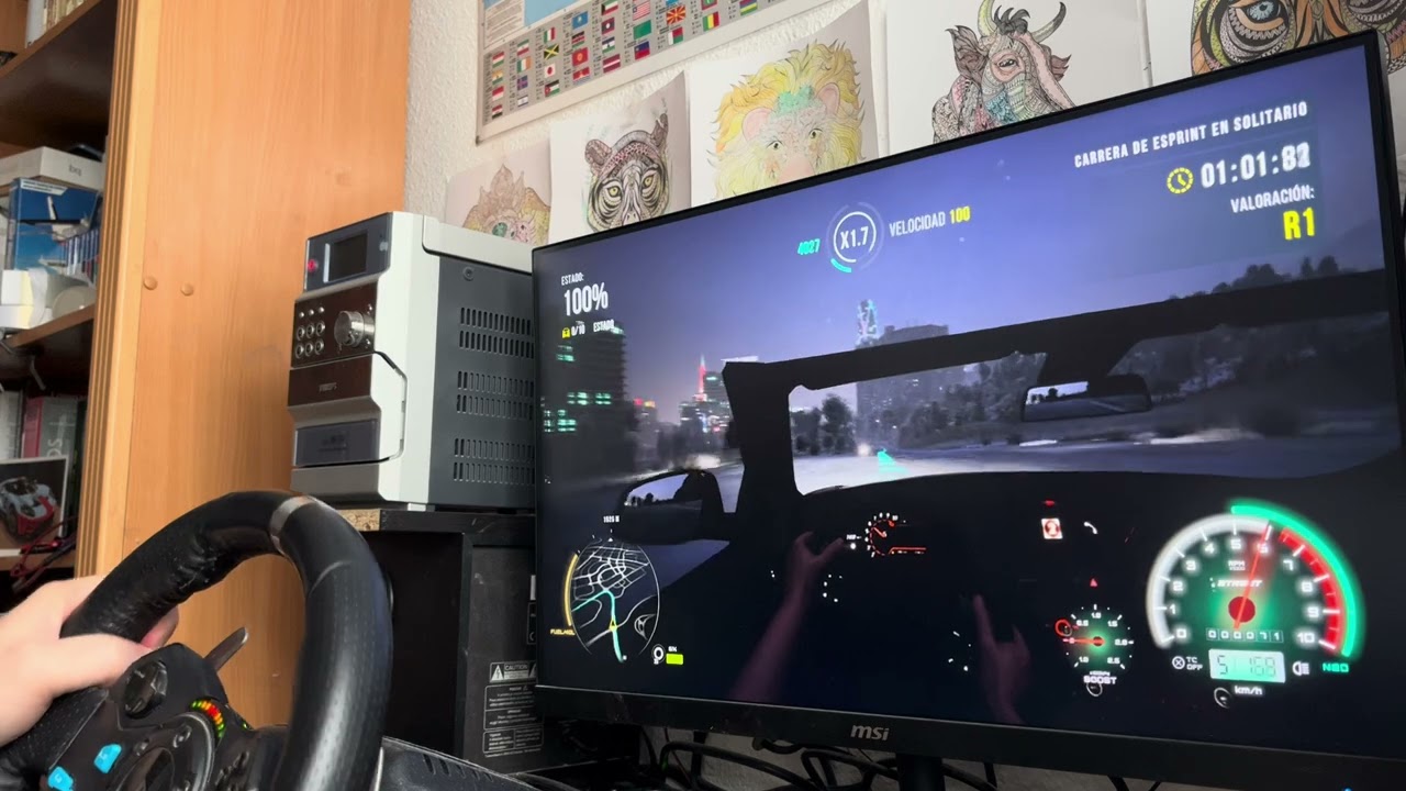 CarX Street Gameplay - Logitech G29