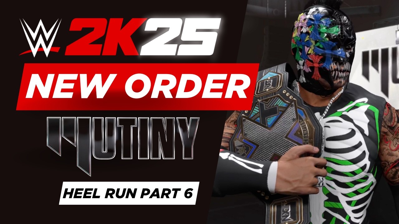 WWE 2K25: Munity Heel Run – Part 6 – New Order
