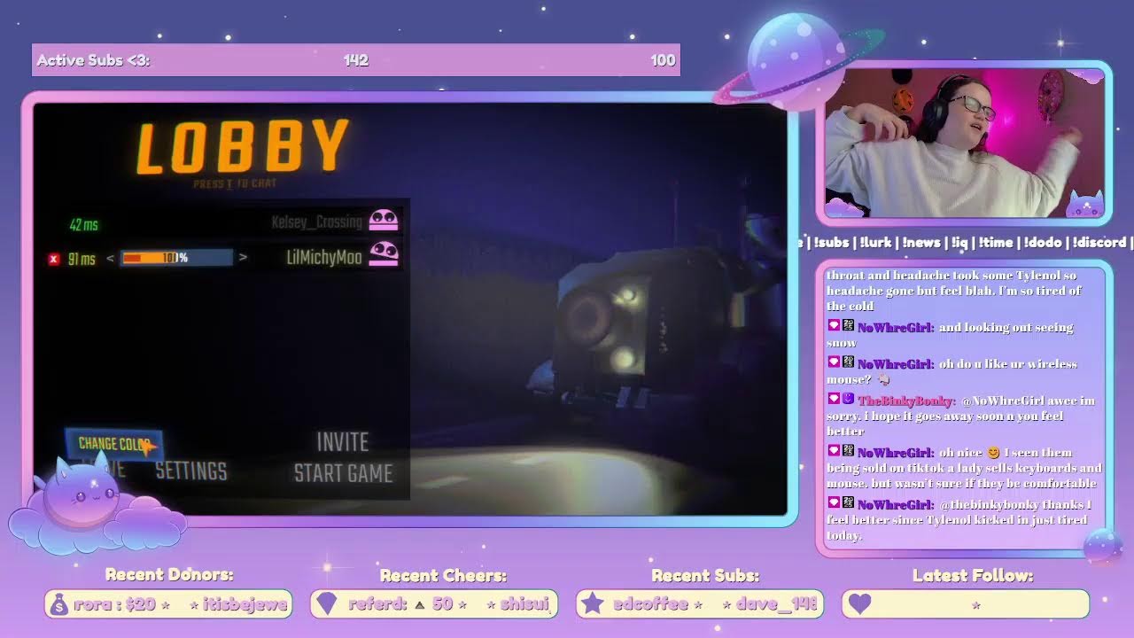 ✨❤️ [en] Nothing but good vibes!! Come chill with us! !discord !8ball ❤️✨