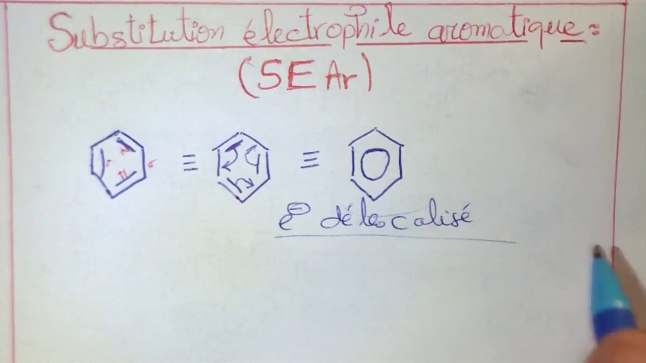 84/213 Mécanisme de Substitution électrophile aromatique