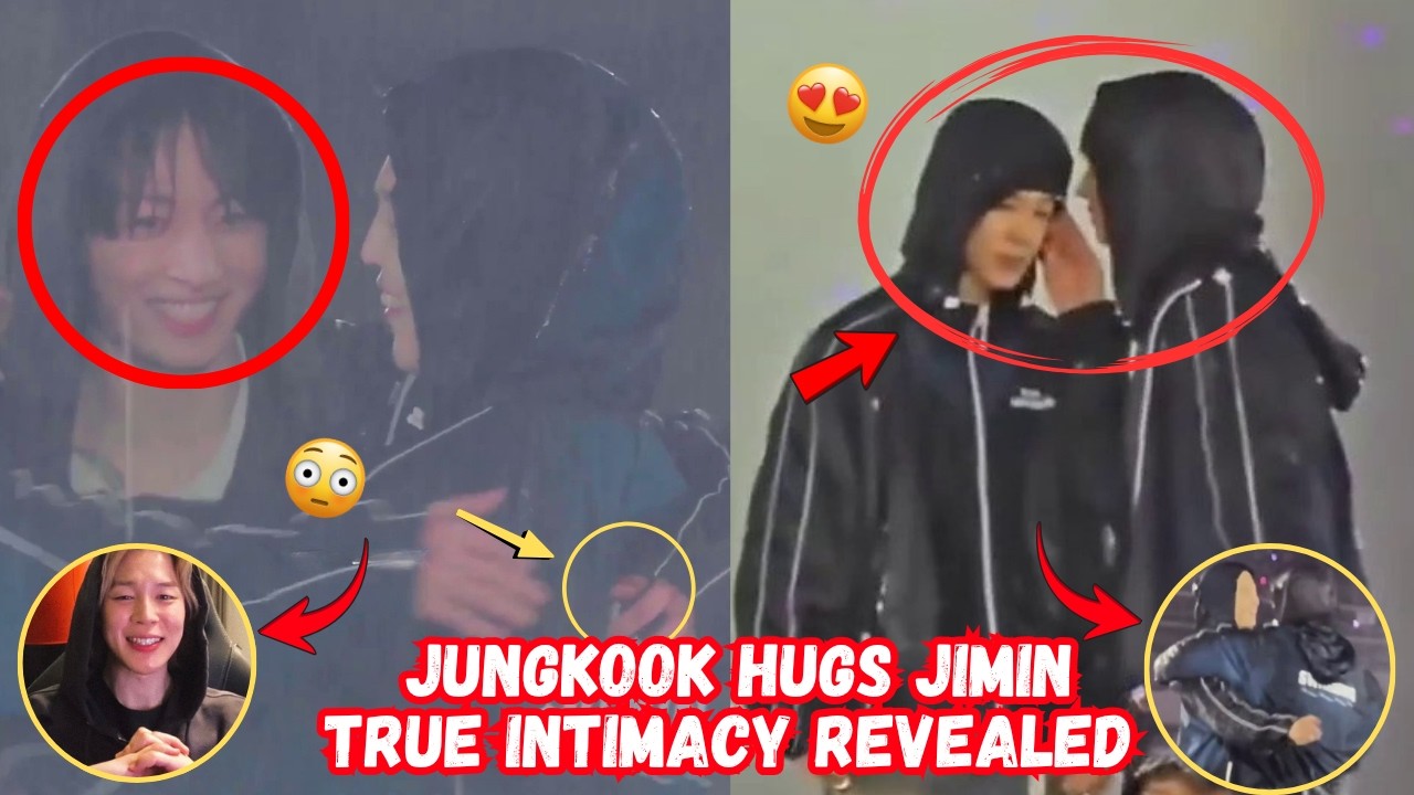 Jungkook hugs Jimin at the concert! Their reaction reveals the true intimacy of Jikook 💜
