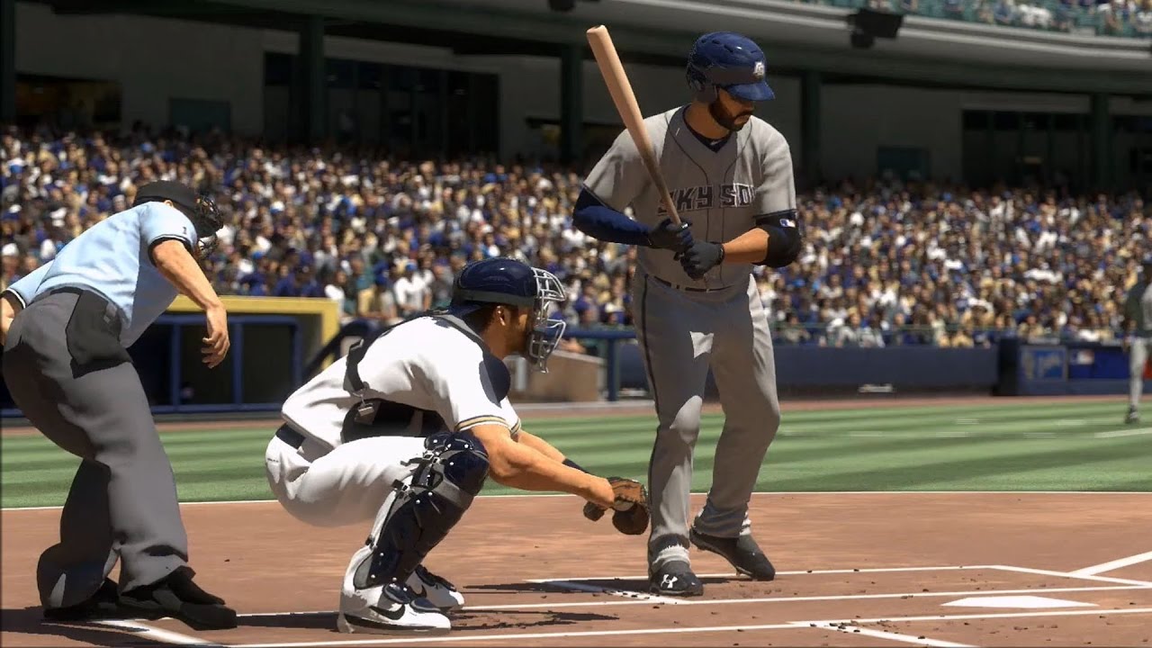 MLB The Show 17 - Colorado Springs Sky Sox vs Milwaukee Brewers | Gameplay (PS4 Pro HD) [1080p60FPS]