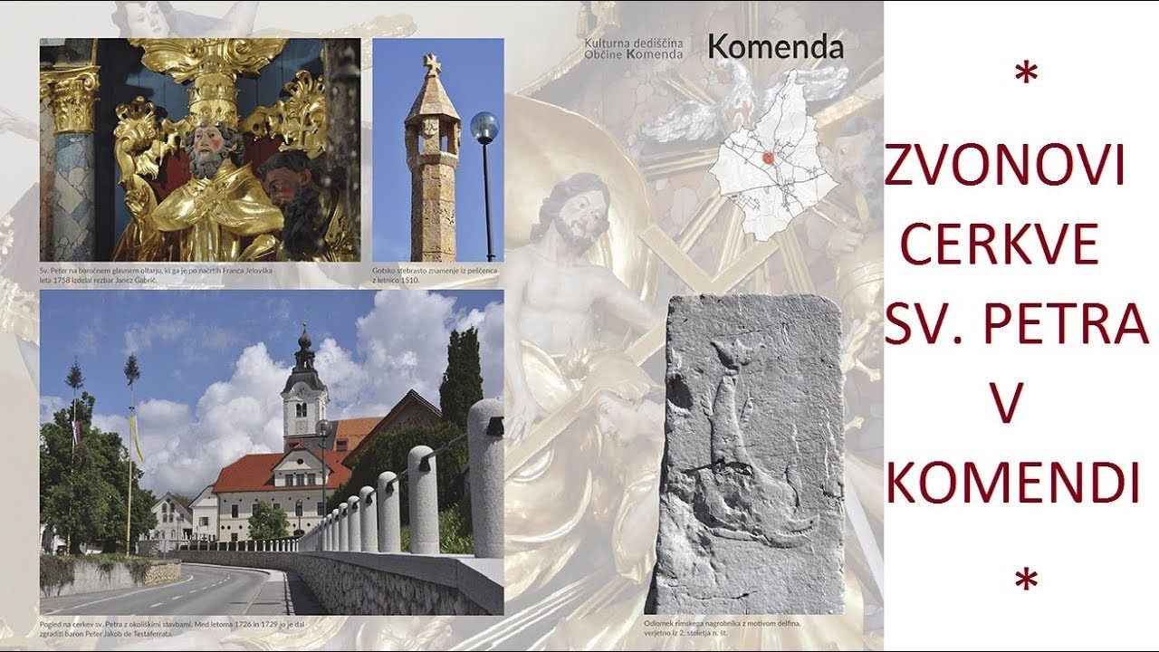 ZVONOVI CERKVE SV. PETRA V KOMENDI - zvočno sem jih snemal leta 2000