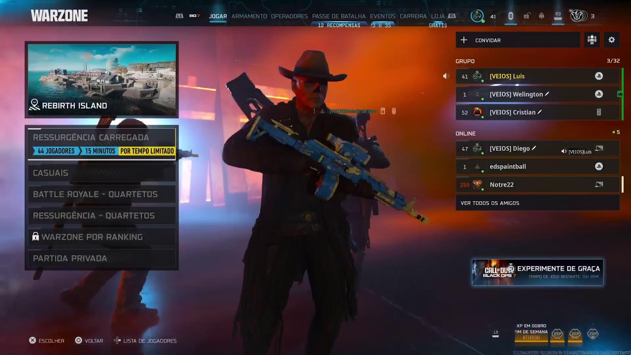 #Warzone [VEIOS]#youtube #gamer  #liveplayer #CALLOFDUTY