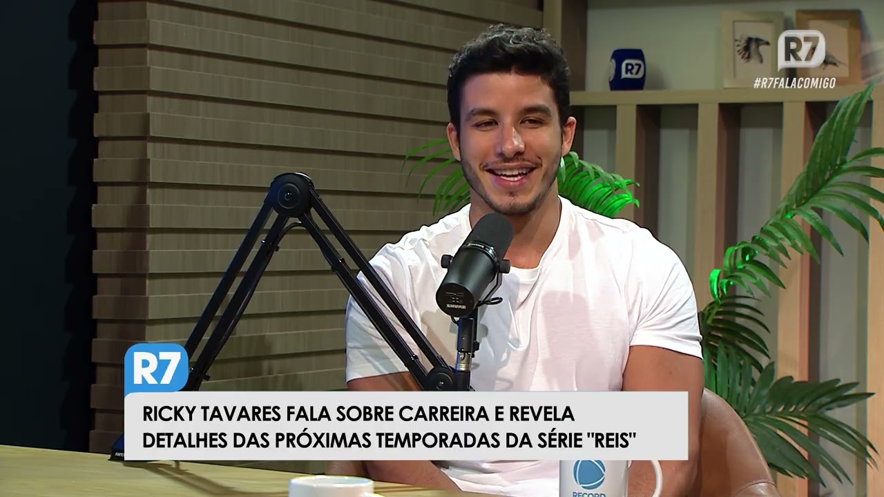 ATOR RICKY TAVARES COMENTA DETALHES SOBRE A SÉRIE REIS I R7 FALA COMIGO #33