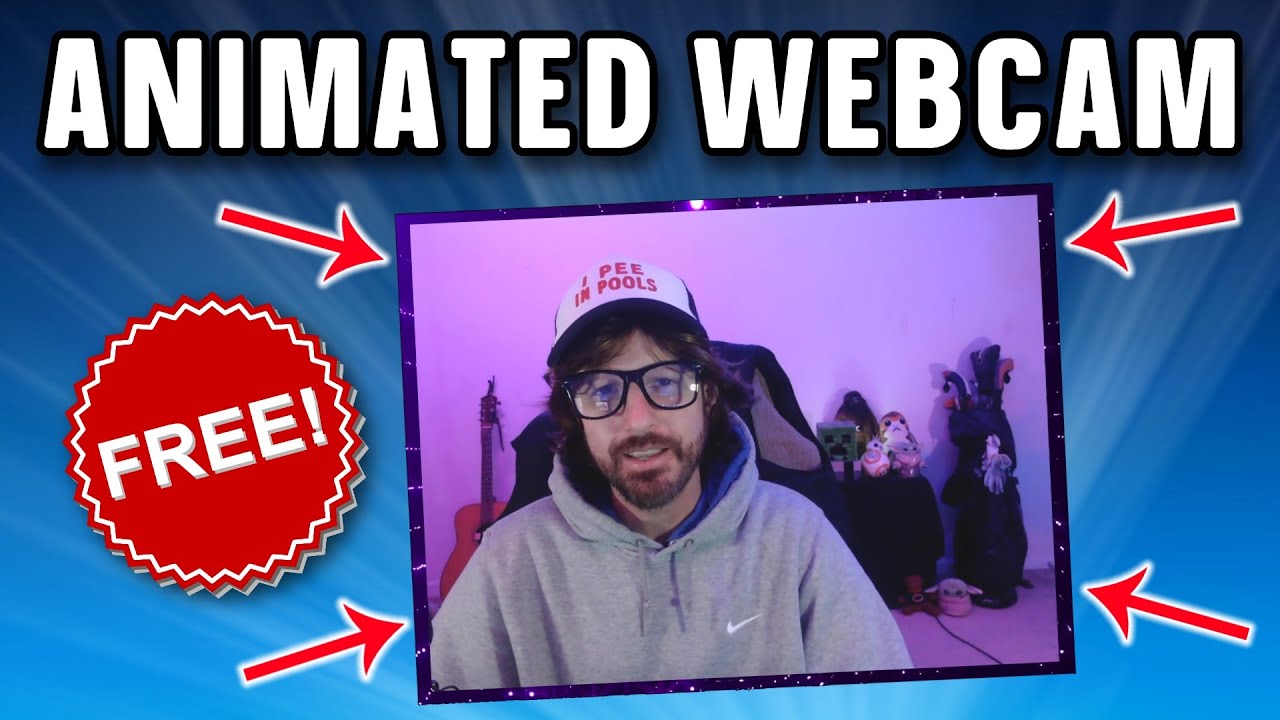 Как бесплатно создавать анимированные наложения для веб-камеры &mdash; OBS, Streamlabs, Meld (2026)