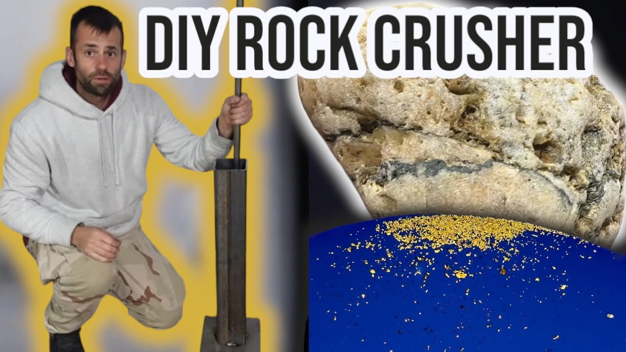DIY Rock Crusher for GOLD!