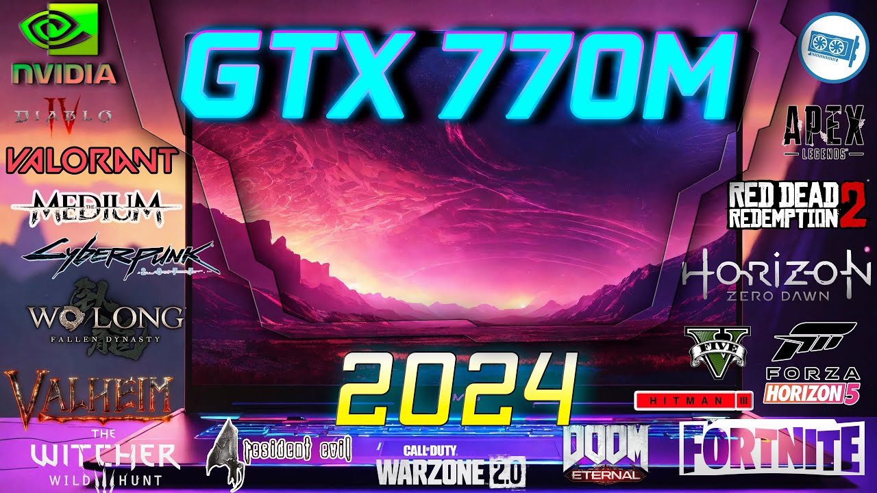 Nvidia Geforce GTX 770M in 15 GAMES      | 2024 |
