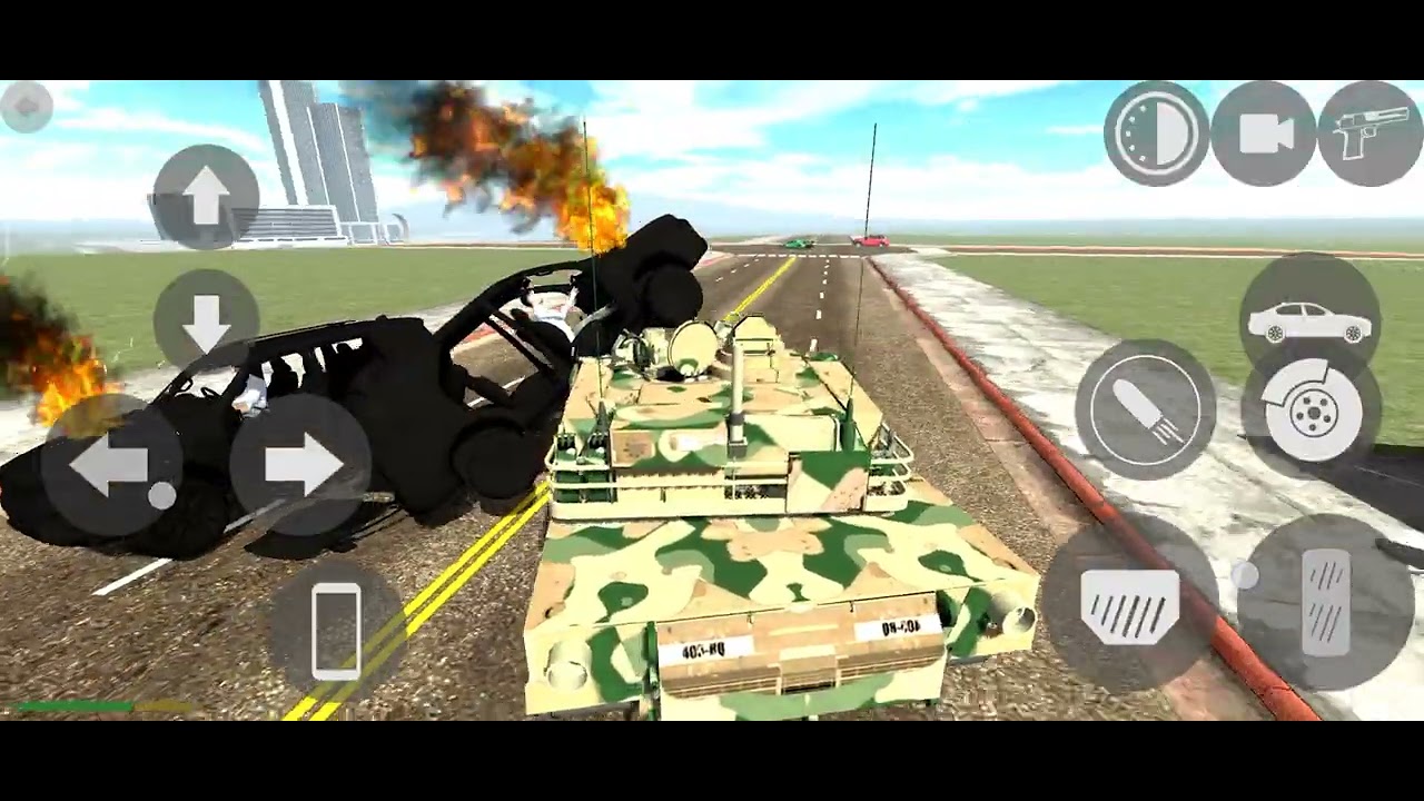 टैंक से तबाही  gta mai tabahi ka mahol🙄🙄🙄
