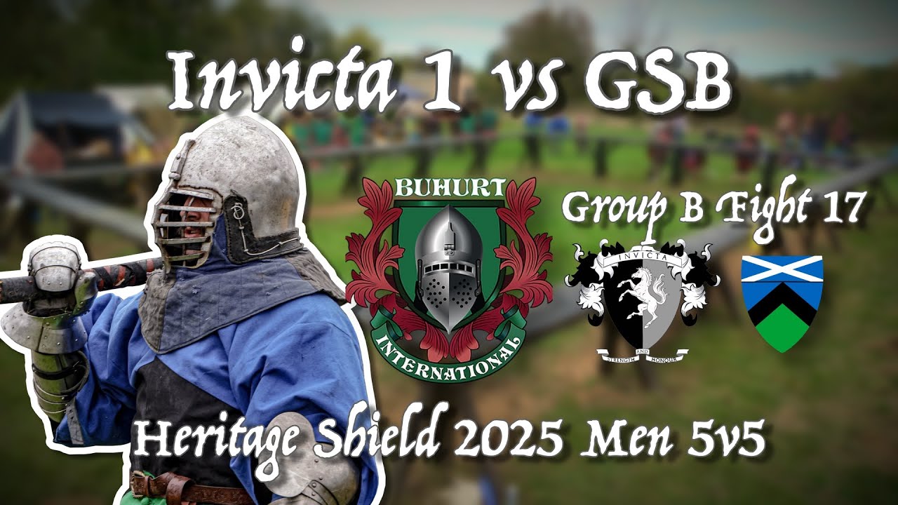 Invicta 1 против GSB - Бой 17B - Мужской турнир Heritage Shield 5 на 5 2025