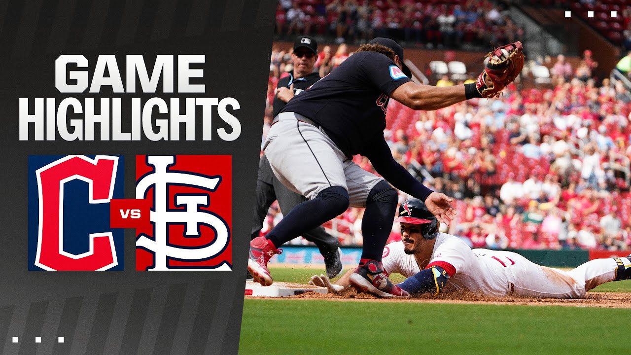 Guardians vs. Cardinals Game Highlights (9/22/24) | MLB Highlights