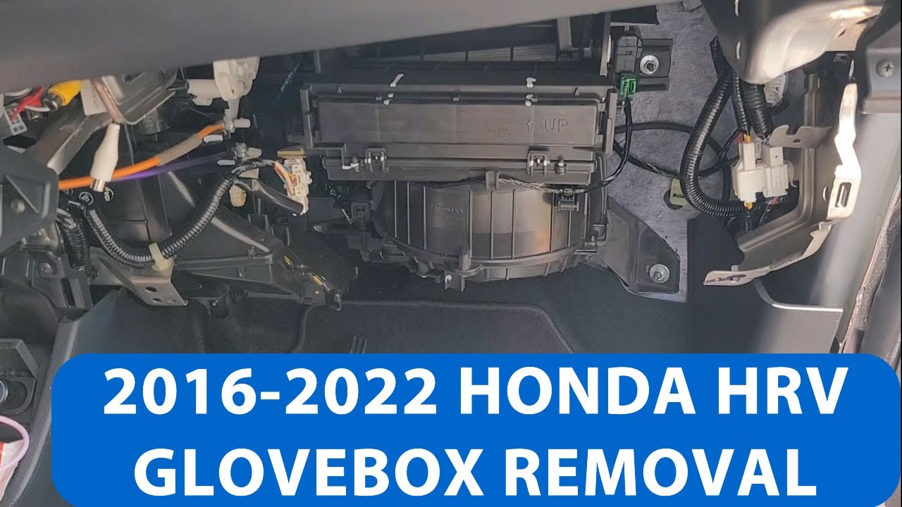 Как снять бардачок на Honda HRV / HR-V 2016-2022 годов выпуска.