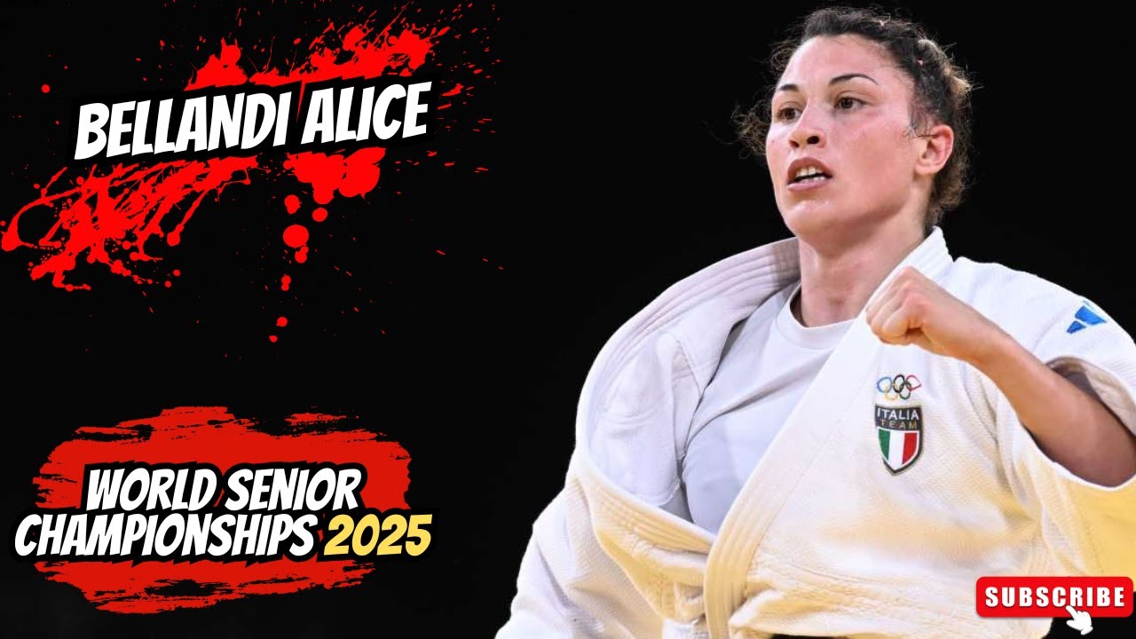 🔴Alice BELLANDI 🥇💥-78 KG World Champion 2025💥