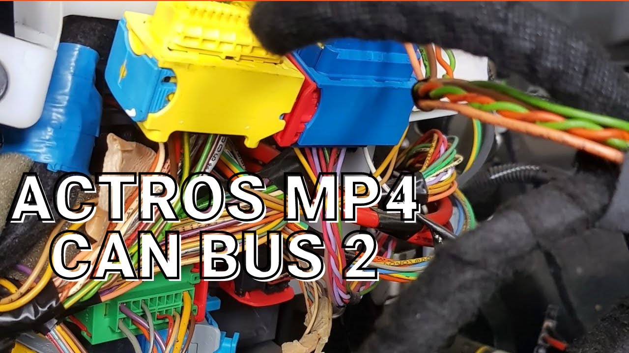 الجزء الثانى MP4 شرح الكان باص لمرسيدس اكتروس