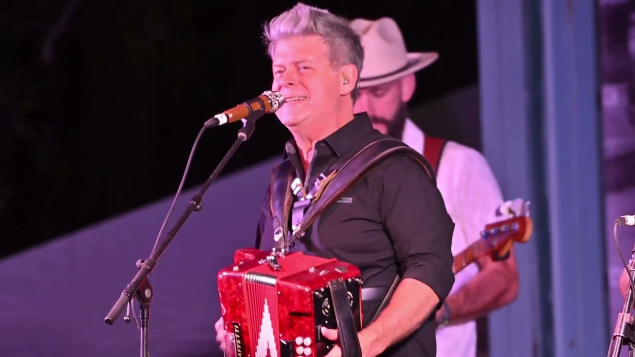 Steve Riley & The Mamou Playboys on stage at Festival Acadiens et Creoles 2023 #festival