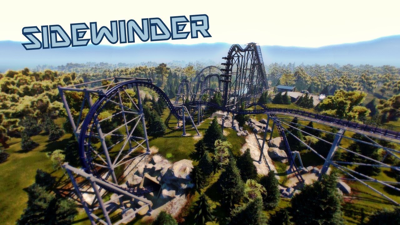 Sidewinder - 4D coaster - NoLimits 2