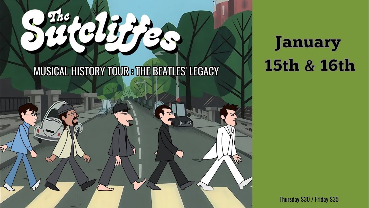 The Sutcliffes | Musical History Tour : The Beatles' Legacy