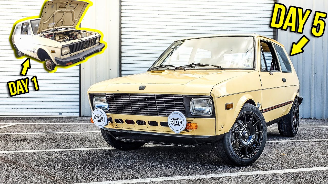 Rebuilding (And Heavily Modifying) The WORST CAR EVER MADE In 5 Days