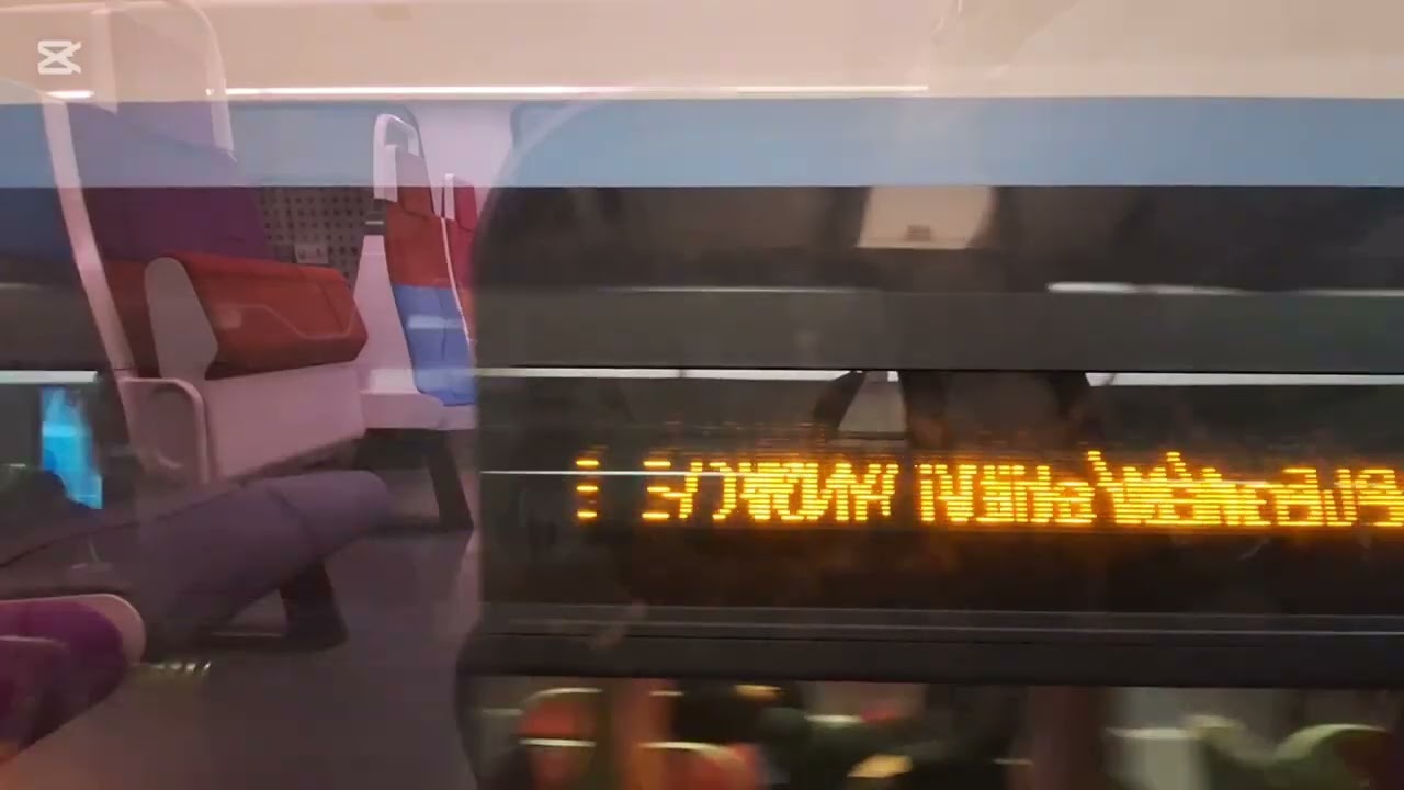 Paris RER E Haussman Saint-Lazare jusqu'à Nanterre-La-Folie