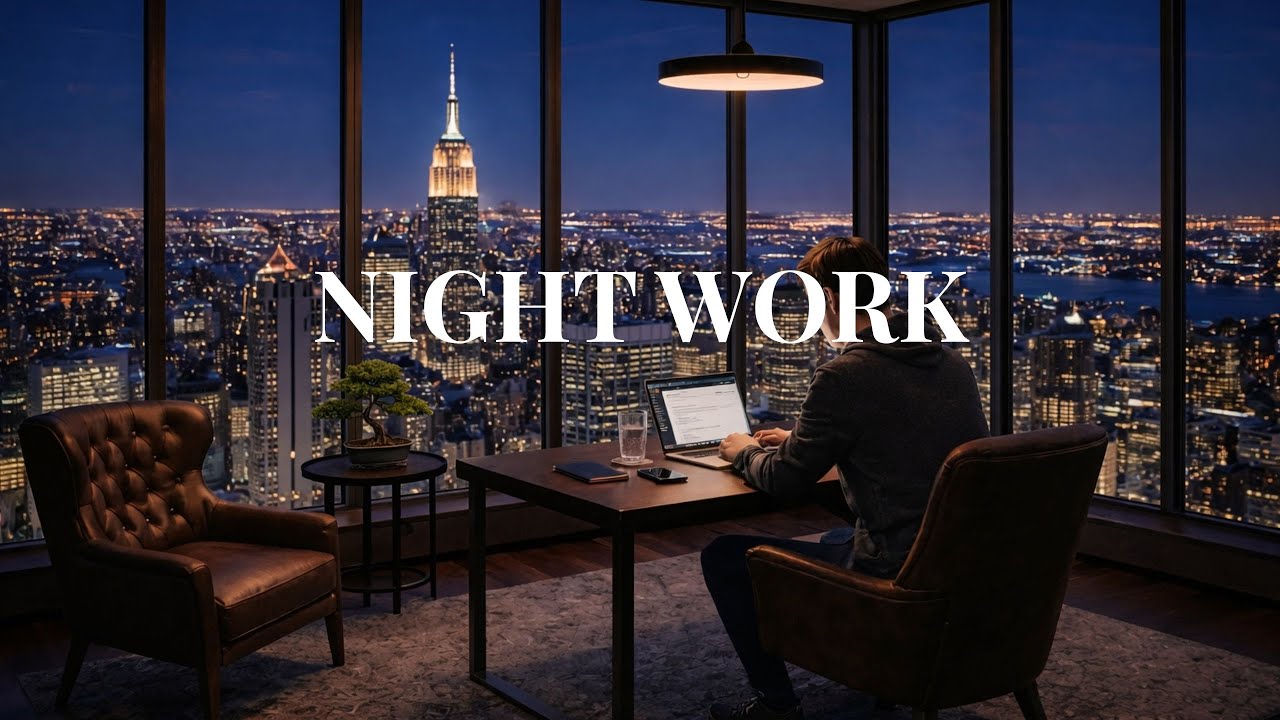Night Work Music for Entrepreneurs (No Distractions)