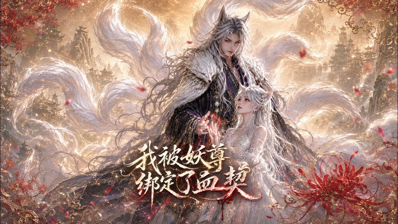 【完结】她為斬斷血契，甘願獻祭肉身魂飛魄散；九尾妖尊卻當場自斷九尾、燃狐尾為她招魂，直到亂葬崗那滴救命狐血重新亮起，她竟帶著狐耳重生回到他懷中！《 我被妖尊绑定了血契》#玄幻#甜宠 #260726by