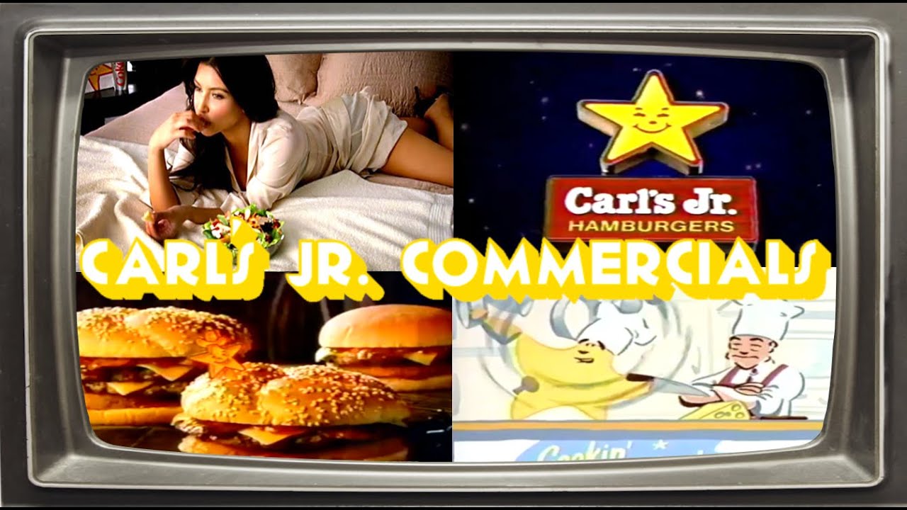 Ностальгическая подборка рекламных роликов Carl's Jr.