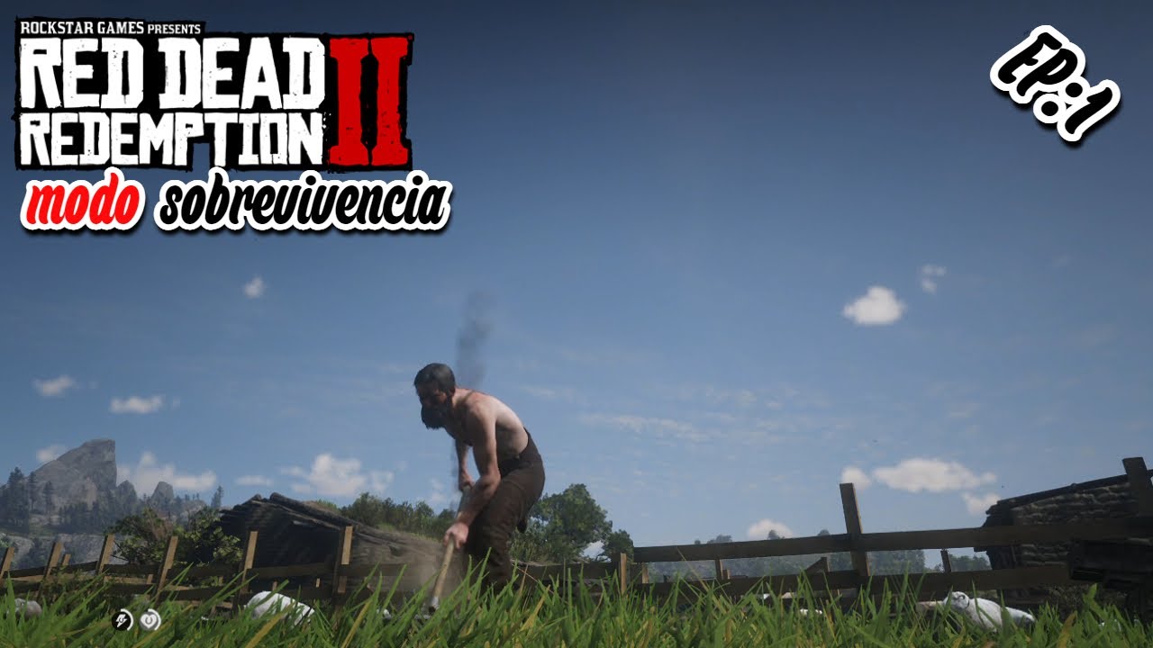RED DEAD REDEMPTION 2 - (MODO SOBREVIVENCIA) - EP 1 - GAMEPLAY NO PC