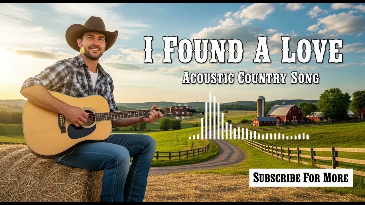 I Found A Love - acoustic Country Music #countrymusic  #viralcountrysong  #cowboys