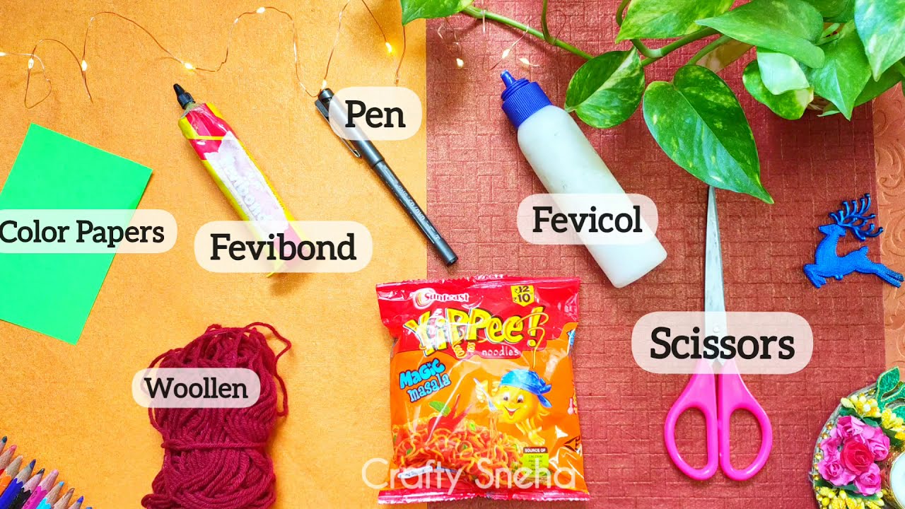 Merry Christmas Banner Making | DIY | Christmas Decoration Ideas At Home Easy | Crafty Sneha