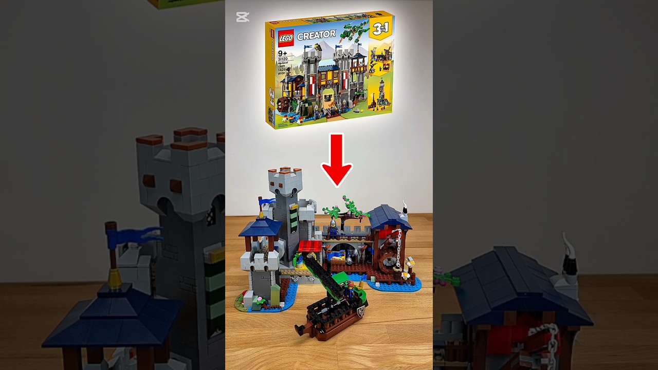 Lego Medieval Trading Post | Beautiful Alternative 31120 Build