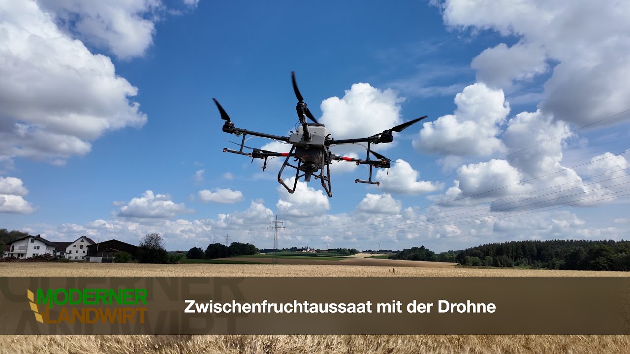 Drohnen in der Landwirtschaft: Kosten, Effizienz & Vorteile bei der Zwischenfruchtaussaat