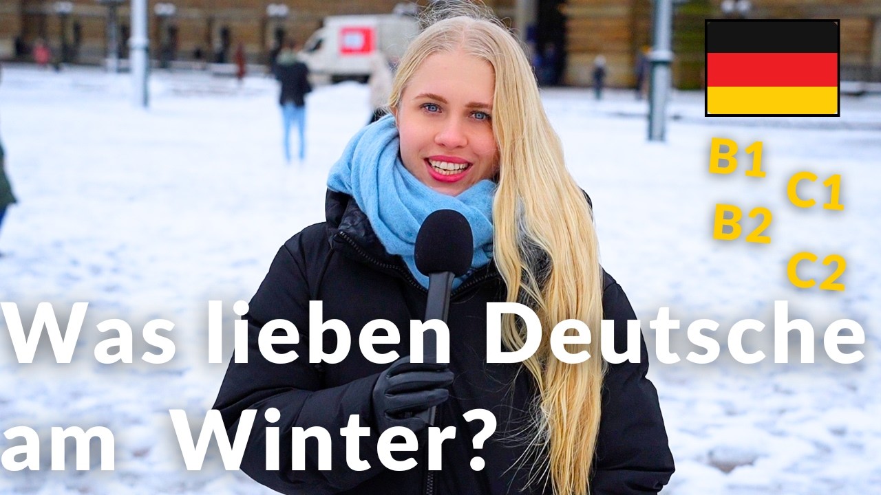So überleben Deutsche den Winter! ❄️🇩🇪 | Straßeninterviews | WORTSCHATZ DEUTSCH B1 B2 C1 C2