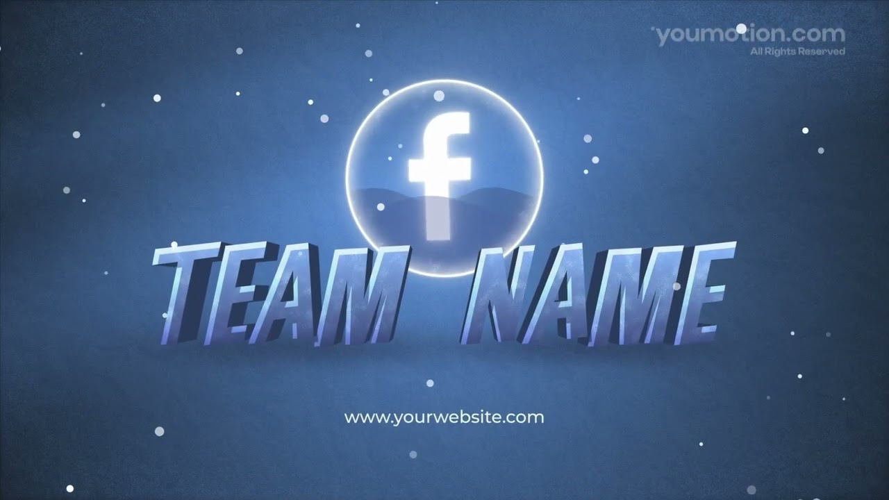 Water Logo Reveal Template for Content Creators