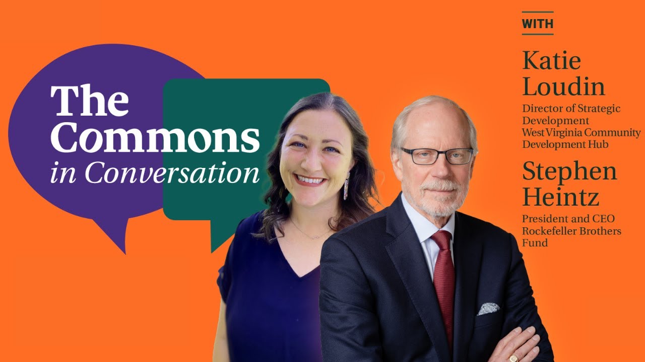 The Commons in Conversation with Stephen Heintz and Katie Loudin