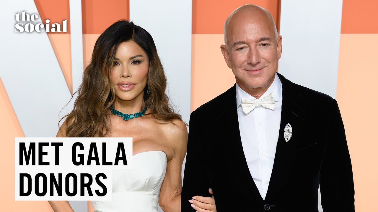 Jeff Bezos & Lauren Sanchez Bezos Take Over the Met Gala 👀 | The Social