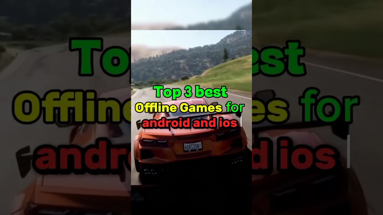 Top 3 BEST Offline Games for Android & iOS 🔥 No Internet 