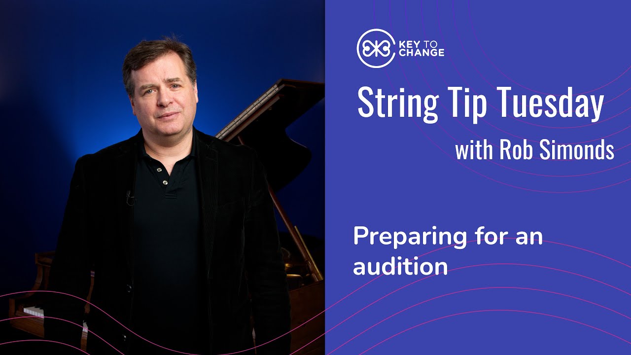 Successful Orchestra Audition Tips with Rob Simonds