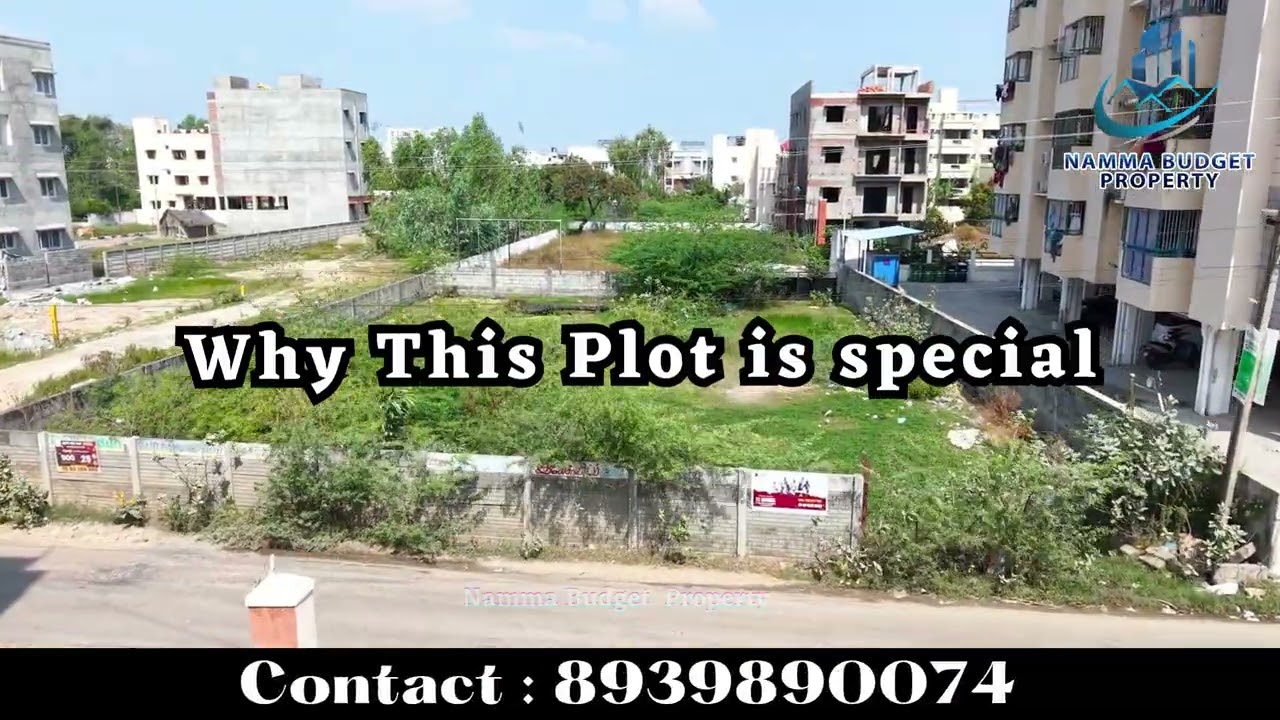 Best Investment Land For Sale In OMR Navalur | just 1 Km From Navalur Bus Stop #land #plot #omr