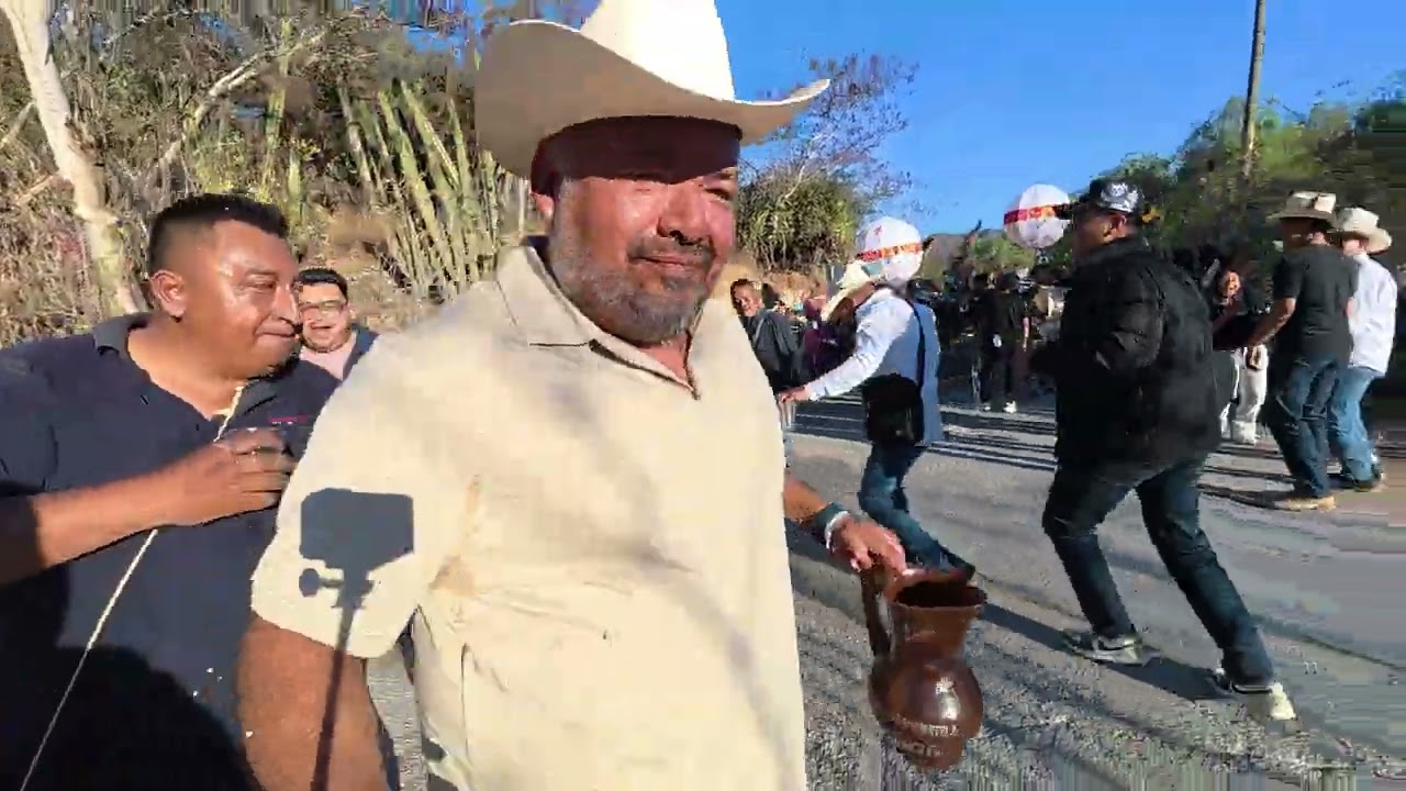 Banda Potrero retumbando machin de tlacotepec plumas Oaxaca en el Brinco del Chinelo
