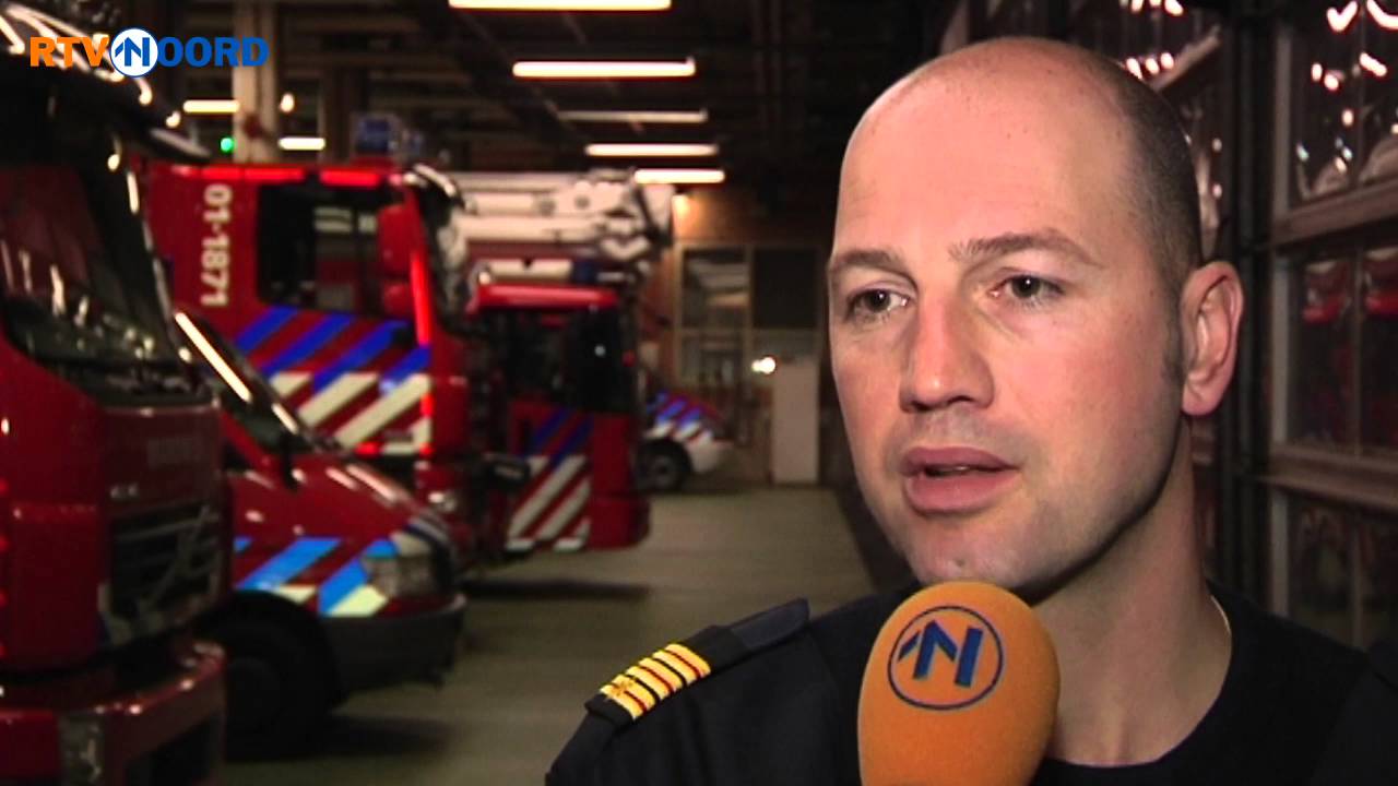Brandweerpost Vinkhuizen beleeft rustigste Oud en Nieuw in jaren - RTV Noord