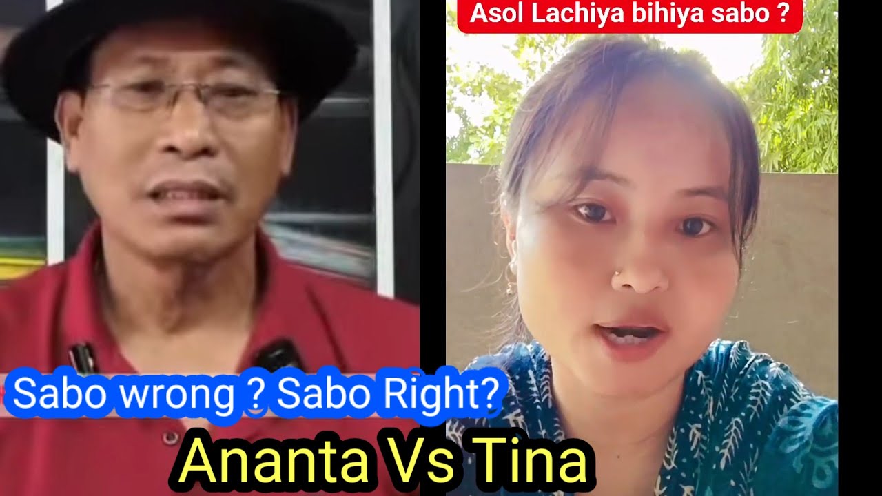 Ananta Vs Tina  Sabo wrong? sabo right? 🤔