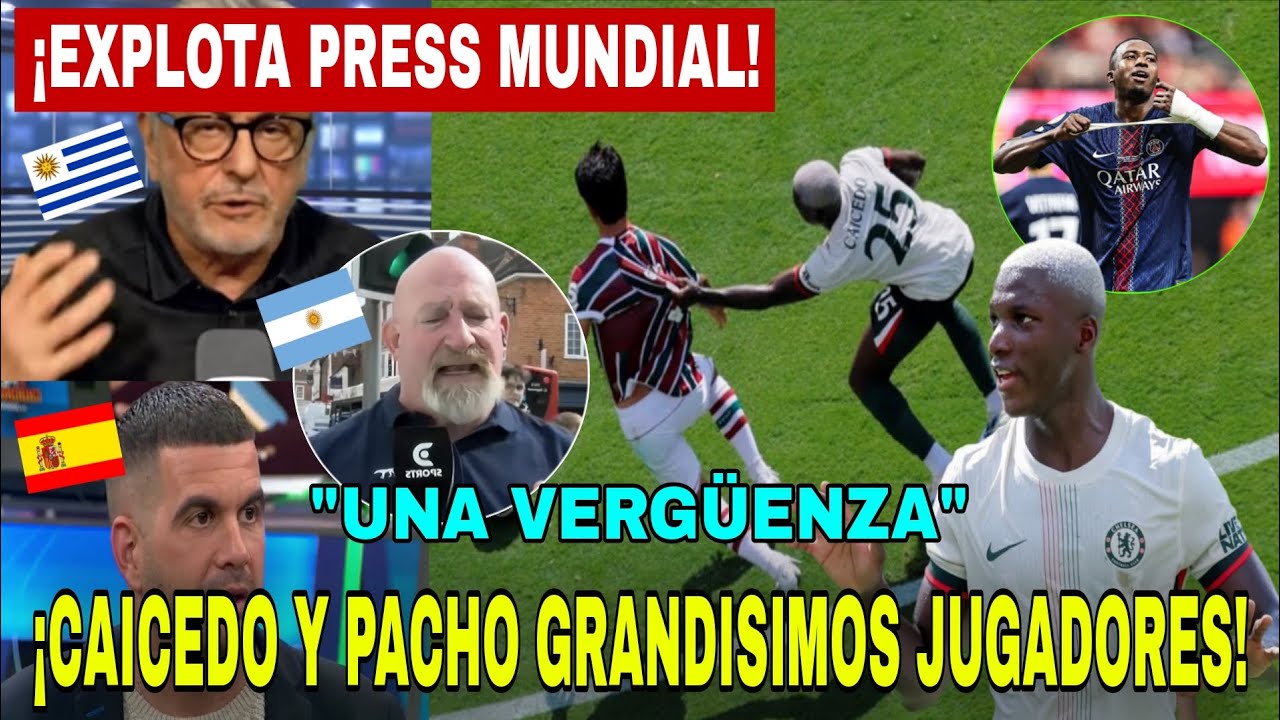 🤬 ¡SORPRENDIDA PRENSA MUNDIAL! por MOISÉS CAICEDO y WILLIAM PACHO 