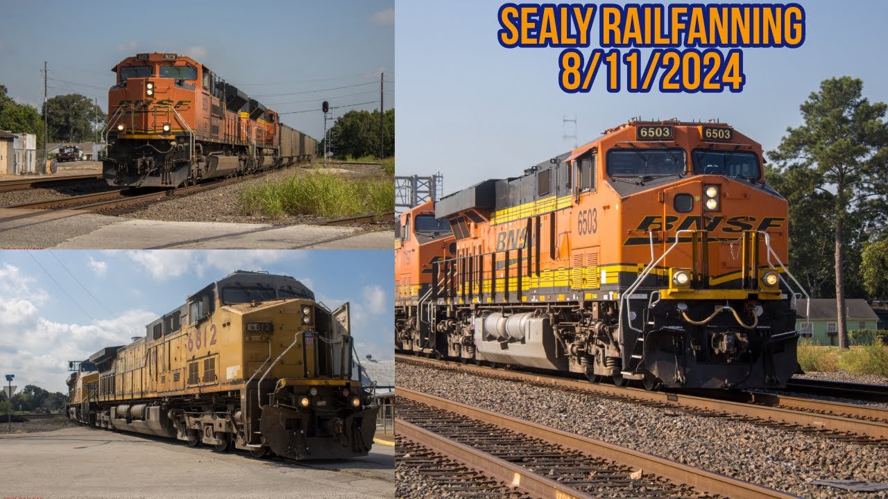 Railfanning in Sealy 8/11/2024