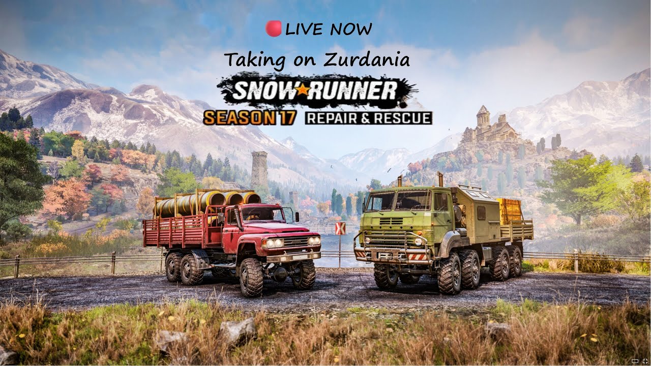 🔴LIVE NOW - Snowrunner ALL NEW Season 17 | !new !partner !lurk !1440