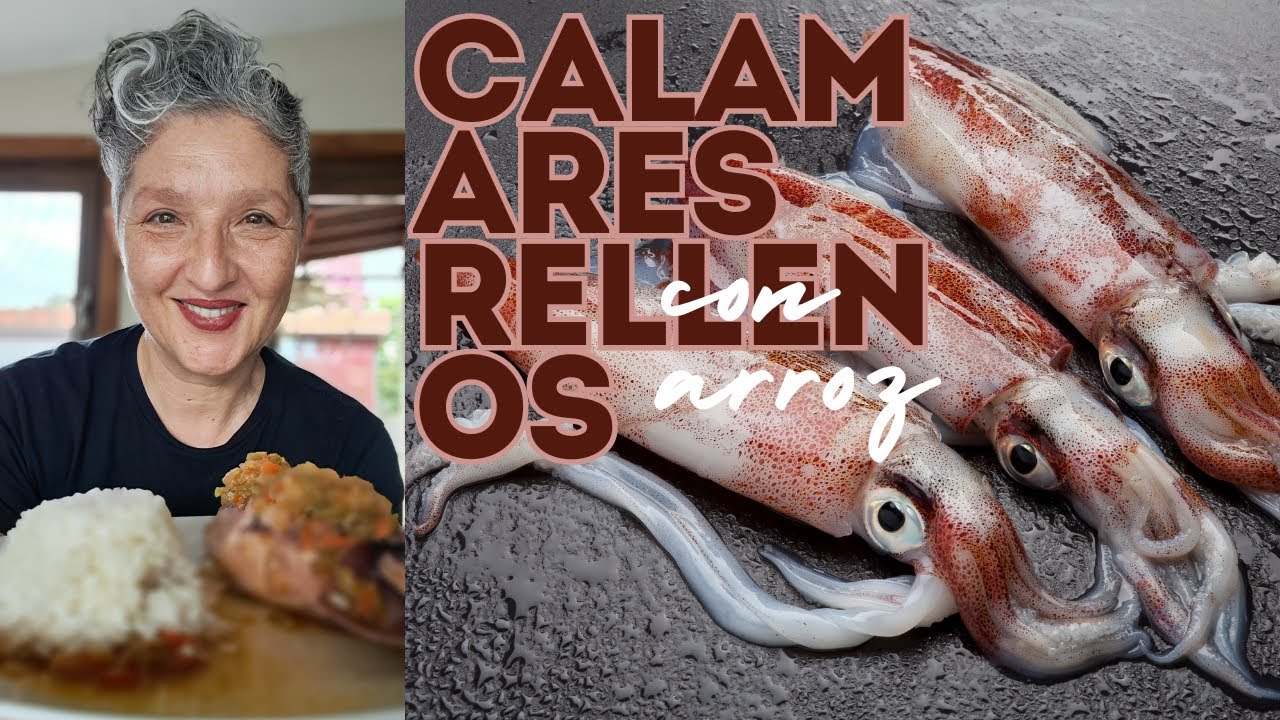 🦑 CALAMARES RELLENOS CON ARROZ 🦑 con Thermomix® #TM6