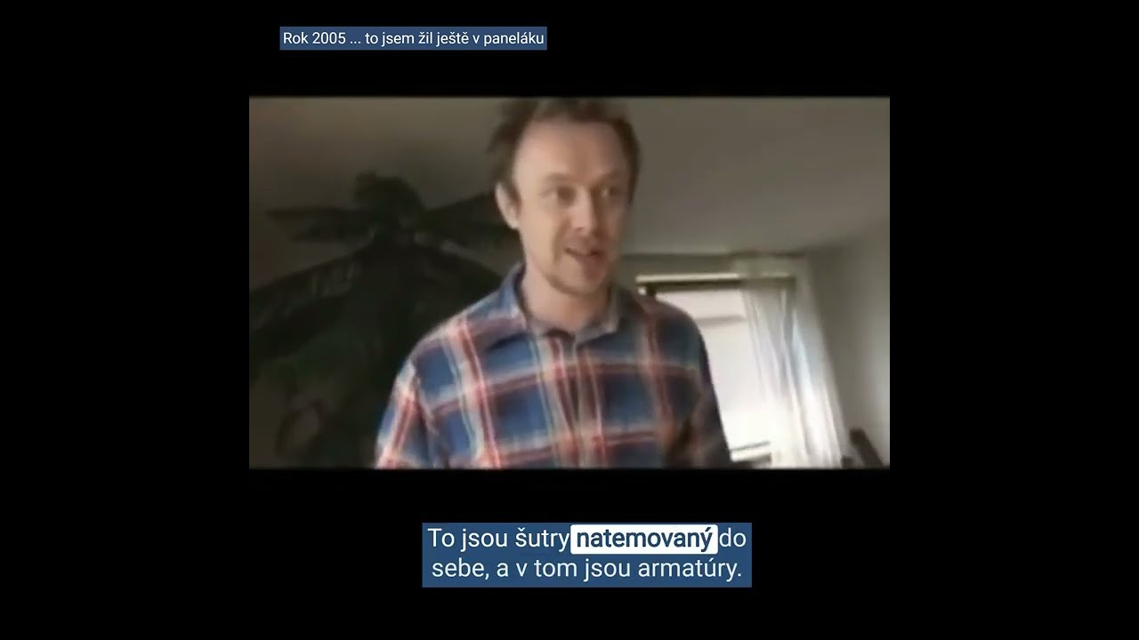 EkoBio týpek a jeho cirkulárka a kamna v paneláku