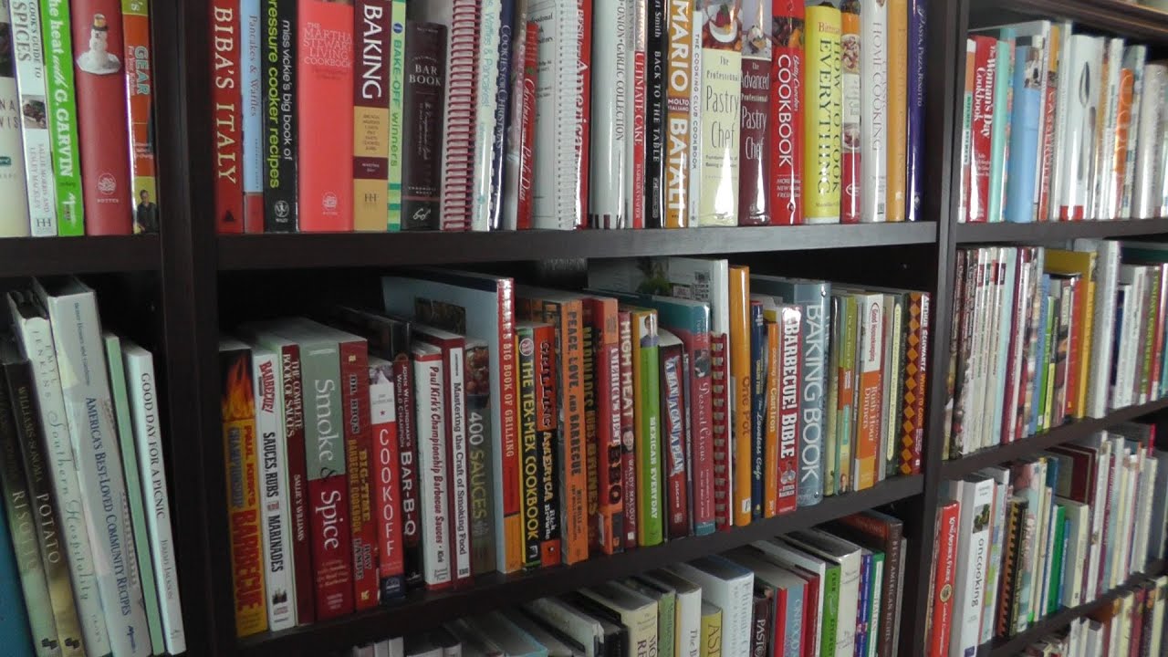 Библиотека кулинарных книг Эми