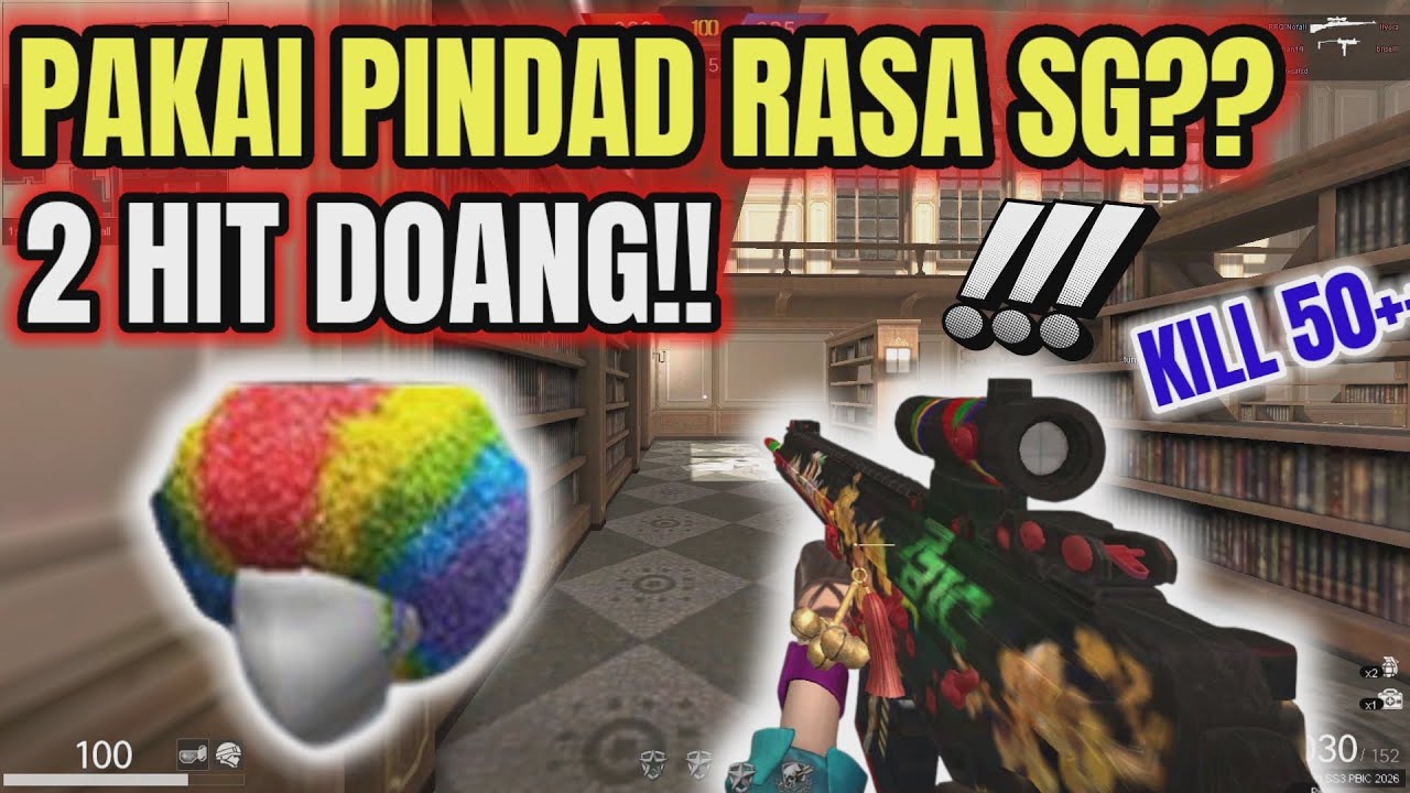 PAKAI PINDAD RASA SG?? DEMAGE NYA GA NGOTAK NIH PINDAD WOI!! -Pointblank Indonesia