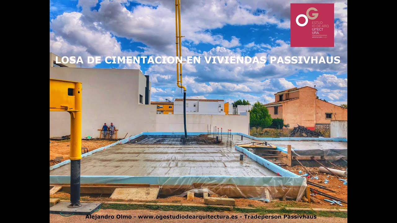LOSA DE CIMENTACIÓN EN PASSIVHAUS